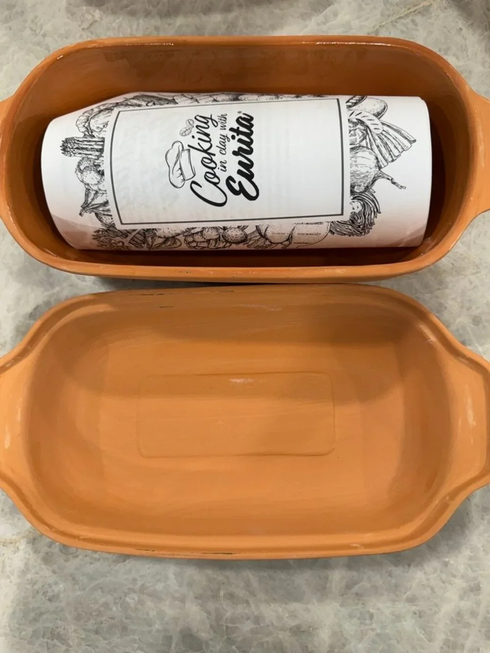 Eurita Reston Lloyd Clay Loaf Pan #97700/7 Made in Portugal